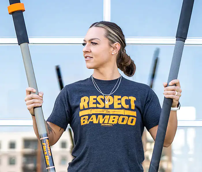 Image of Storm Perry holding Bandbell Bars